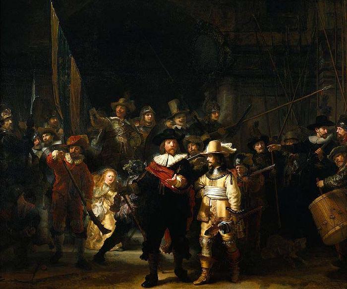  The Night Watch or The Militia Company of Captain Frans Banning Cocq